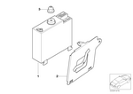 65128368216 - Audio, Navigation, Electronic Systems: Bracket F on Bord Monitor Radio for BMW Image