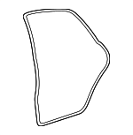 2F4Z5425325AA - Body: Door Weather-strip for Ford: Taurus | Mercury: Sable Image