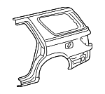 616110C011 - Body: Quarter Panel for Toyota Image