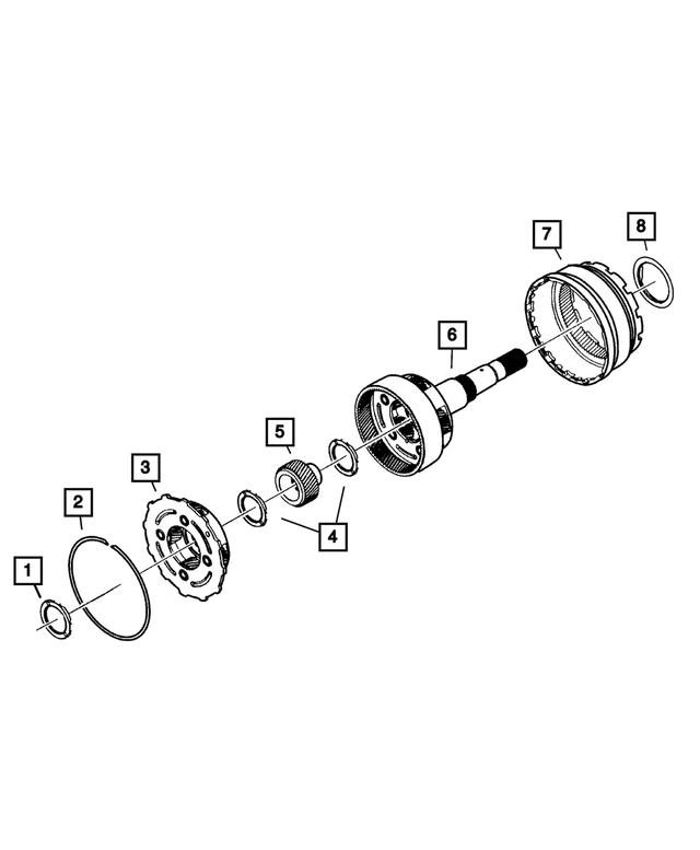 4799503AG - Automatic Transmission Multi-Speed: Reverse Complete Carrier for Mopar Image