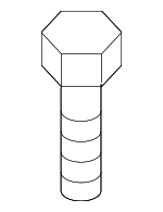9XG074009L - : Bracket Bolt for Mazda: 6 Image
