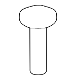 W708141S424 - Body: Lid Assembly Screw for Ford: Fusion | Mercury: Milan Image