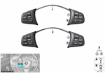 61319326472 - Vehicle Electrical System: Switch, Mf Steering Wheel, Sport for BMW Image