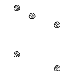 90303SHJ003 - Body: Trunk Lid Trim Nut for Honda: Civic Image