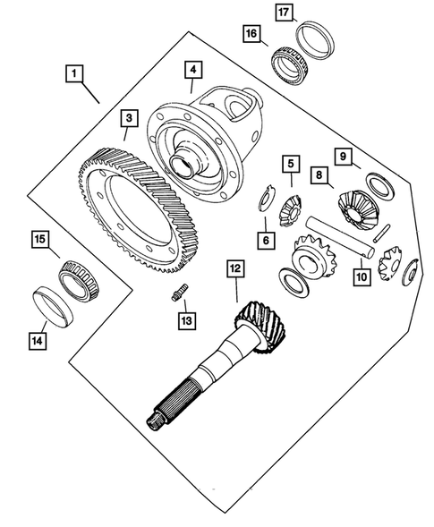 Differential for 2003 Dodge Neon #0
