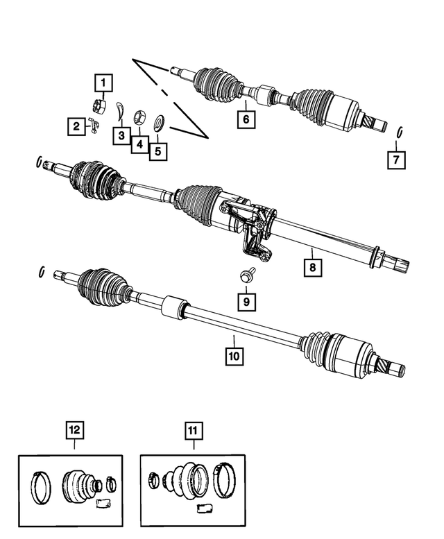MF472085 - Front Wheel Drive; Differential and Drive Line: Cotter Pin for Mopar Image