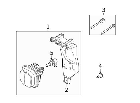 Fog Lamps for 2004 Ford Excursion #0