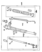 QAB000314E - : Rack And Pinion Assembly for Land-Rover Image