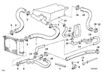11531721708 - Engine: Water Hose for BMW Image