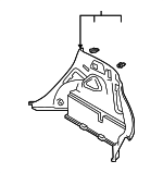 6473052220B0 - Body: Side Trim Panel for Scion: xA Image