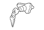 74861S04003 - Body: Cylinder &amp; Keys for Honda: Accord, Civic Image