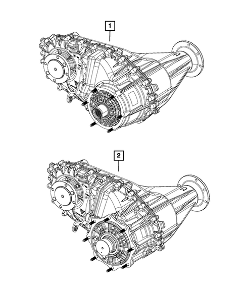 Transfer Case Assembly for 2014 Ram 3500 #0