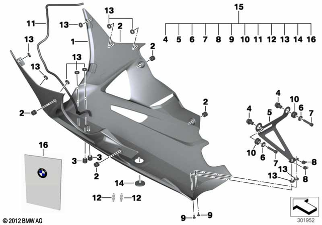 61661382908 - Design: Connection Piece          for BMW-Motorrad Image