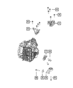 68439614AA - Transmission: Engine Mount Isolator for Mopar Image image