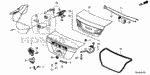 74871TR3A00 - Body/Air Conditioning: SPRING, R. TRUNK OPENER for Honda Image