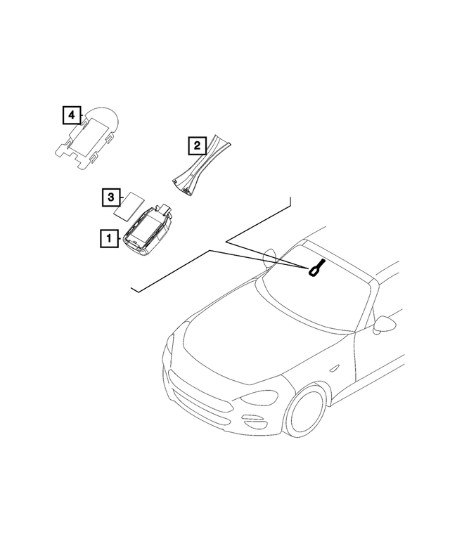 68314301AA - : Rain Sensor Gel Pack for Mopar Image