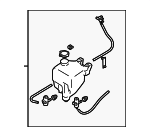 86610AE04B - : Washer Reservoir for Subaru: Legacy, Outback Image