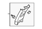 7211A197HA - Body: Upper Center Pillar Trim for Mitsubishi: Outlander Sport Image