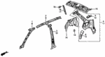 90344692003 - Body/Air Conditioning: NUT, CLIP (6MM) for Honda Image