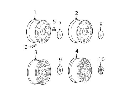 Covers & Trim for 2004 Cadillac DeVille #1
