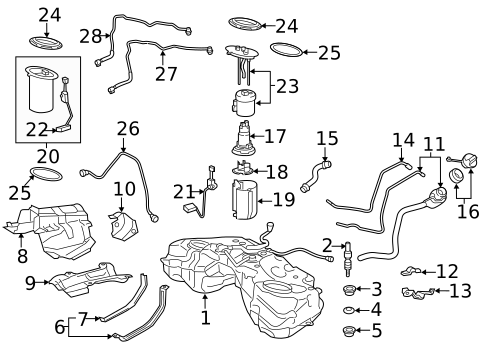 Senders for 2022 Lexus IS300 #0