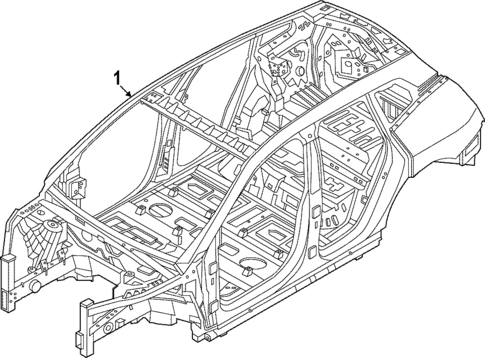Body Shell for 2023 BMW iX #0
