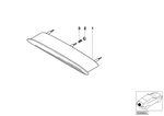 63257162309 - Lighting: Third Stoplamp for BMW Image