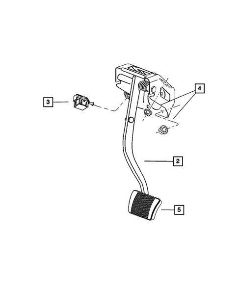 Brake Pedals for 2008 Dodge Challenger #0
