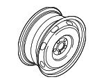 5G0601011 - Suspension: Spare Wheel for Volkswagen Image