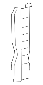 68109591AA - Body: Vertical Support for Ram: ProMaster 1500, ProMaster 2500, ProMaster 3500, ProMaster EV Image