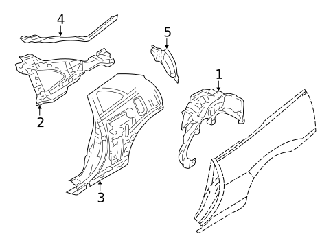 Inner Structure for 2004 Mitsubishi Eclipse #0
