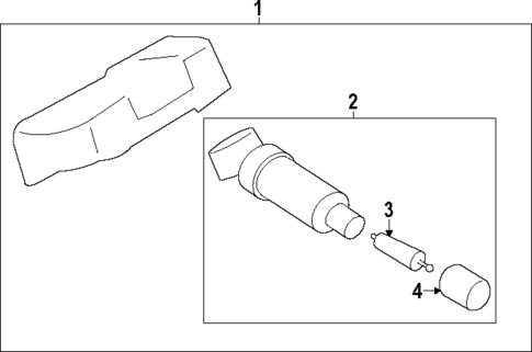 Tire Pressure Monitor Components for 2020 Mini Cooper #0
