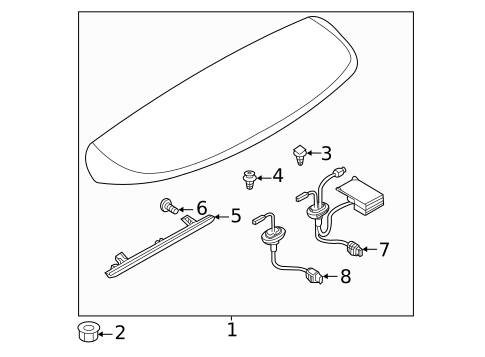 Spoiler for 2025 Audi Q3 #0