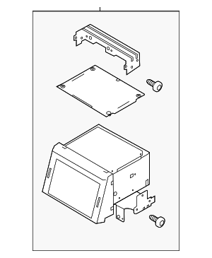 R61702T650CA - : Radio Control Unit for Kia: Optima Image