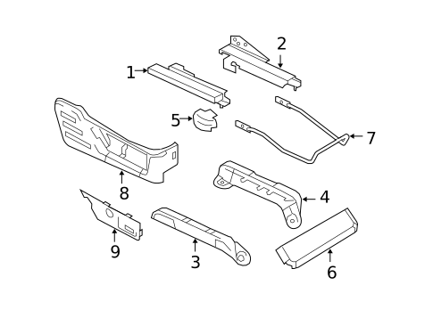 Tracks & Components for 2009 Ford F-350 Super Duty #1