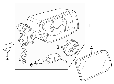 Mirrors for 2007 Land Rover LR3 #0