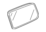 LR017047 - Body: Mirror Glass for Land Rover: LR2, LR3, Range Rover Sport Image