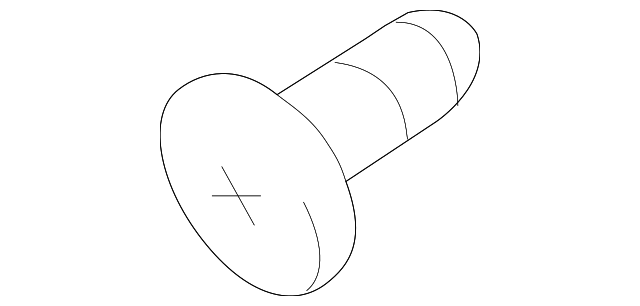 Ft Fender Liner Screw - Porsche (N-909-747-01)