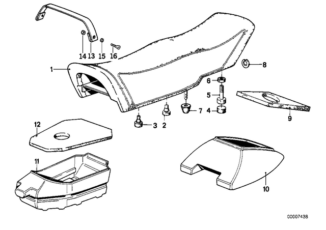52531242254 - : Gasket                    for BMW-Motorrad Image