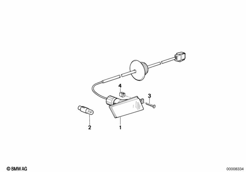 Turn Signals Front / Side for 1992 BMW 850Ci #0