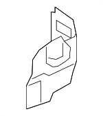 17518TM8L01 - : Tank Shield for Honda: CR-Z, Insight Image