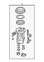 17048TM8L00 - Fuel System: Filter for Honda: CR-Z, Insight Image