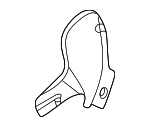 5H0881480A4PK - Body: Inner Finish Panel for Volkswagen Image