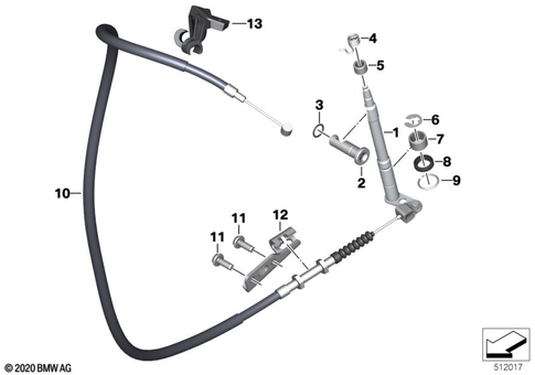 Clutch Throwout Bearing with Lever for 2025 BMW-Motorrad S 1000 R #0