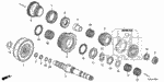 22660RYR003 - Transmission - Automatic: CLUTCH ASSY., FOURTH for Honda Image