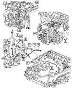 4882334 - Air Conditioning &amp; Heater: A/c Discharge Line Check Valve for Dodge: Neon | Jeep: Cherokee, Liberty, Wrangler Image