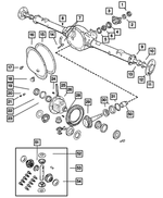 5102072AF - : Axle Housing for Dodge: Durango Image