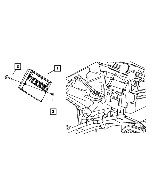 6506655AA - Electrical: Door Trim Panel Plug for Mopar Image