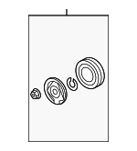 96940405 - HVAC: Clutch Assembly for Chevrolet: Aveo, Aveo5 | Pontiac: G3 Image image