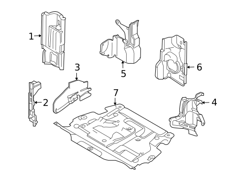 Air Baffle for 2008 Volvo V70 #0
